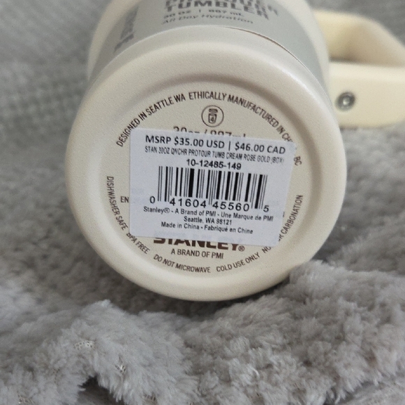 Stanley NIB 30oz Cream Insulated Mug with Handle - Picture 5 of 5